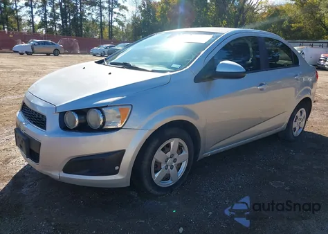 2013 Chevrolet Sonic Ls Auto z USA, uszkodzony, nr VIN 1G1JA5SHXD4131350